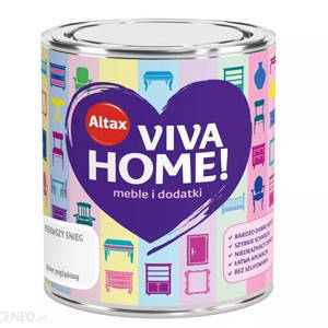 

Краска для мебели и интерьера Altax Viva Home (Белая матовая) 0,75 л