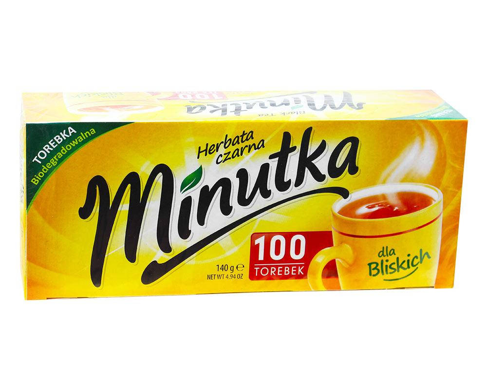 

Чай черний Minutka в пакетиках, 140 г (100шт*1,4г)