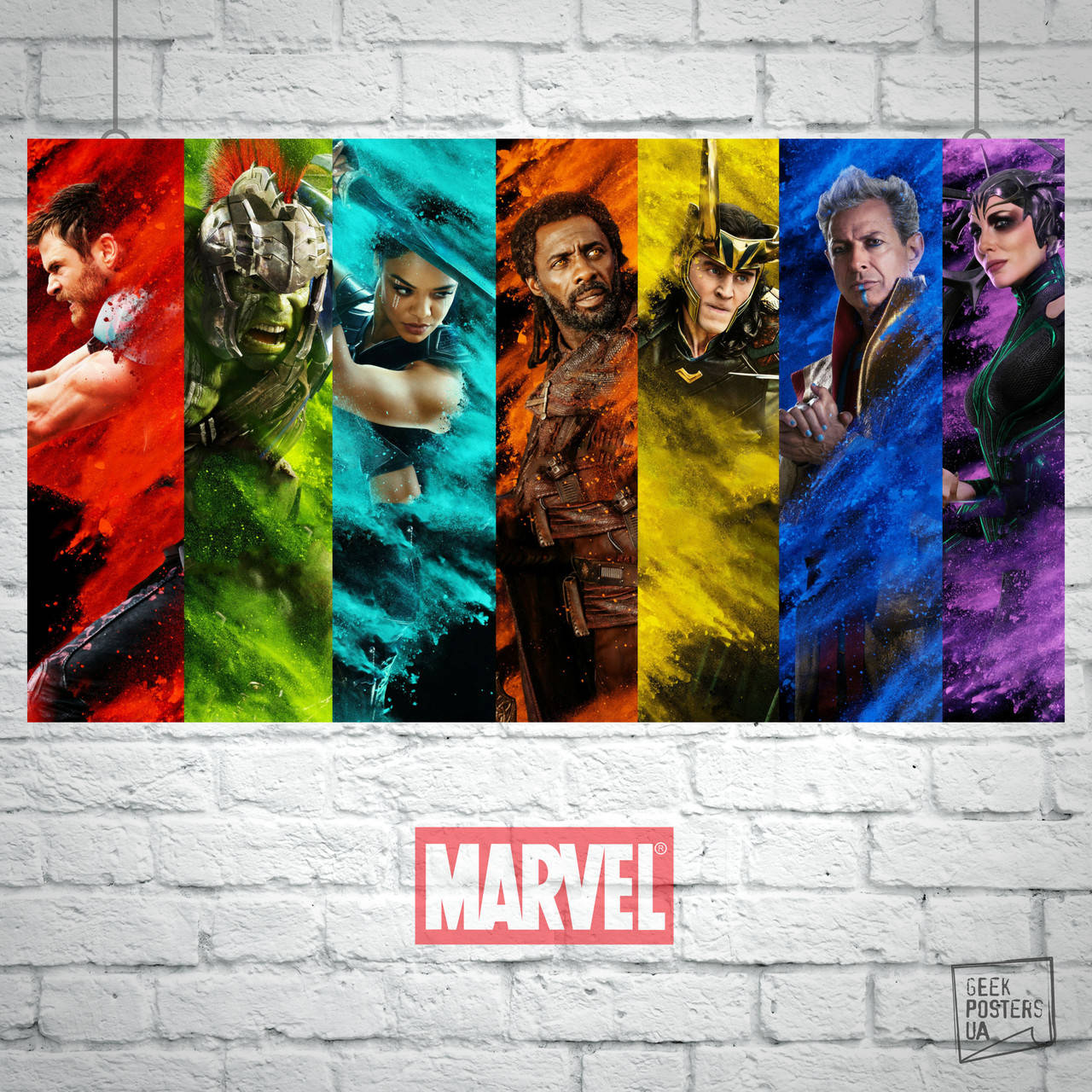 

Плакат "Тор 3: Рагнарёк, Thor: Ragnarok" (артикул 1817) A3 (42x24см), Матовая бумага