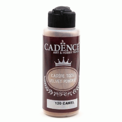 

Флок бархатная пудра Cadence Velvet Powder, 120 мл, Карамель