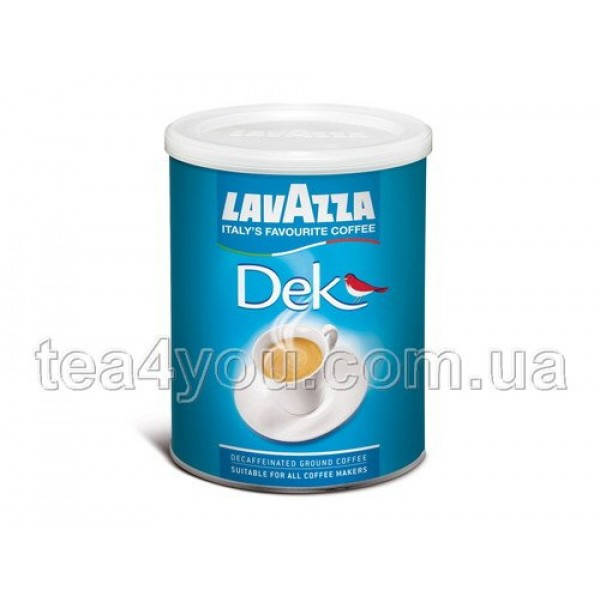 

Кава "Lavazza" Dek (без кофеїну), 250 г з/б мелена