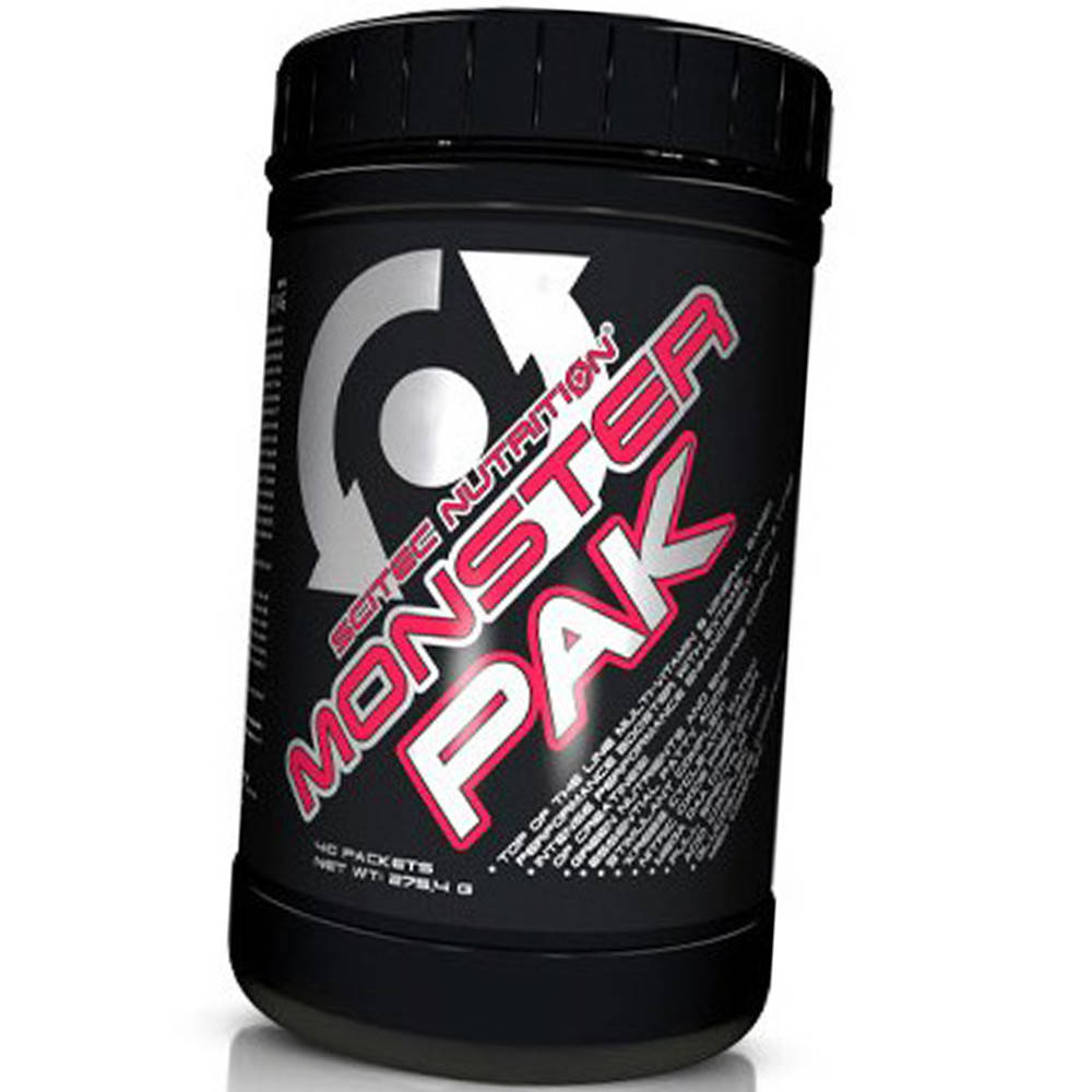 

Витамины Scitec Nutrition Monster Pak 40 пакетиков Минеральный комплекс для спортсменов