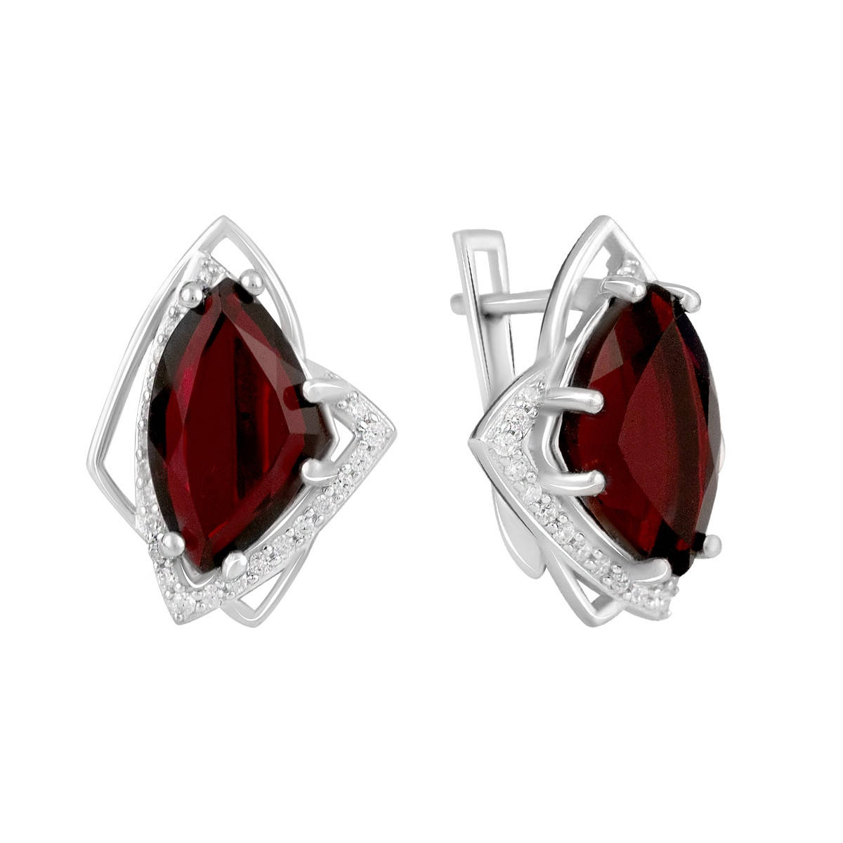

Серебряные серьги OgoSilver с натуральным гранатом 6.751ct (2096658)