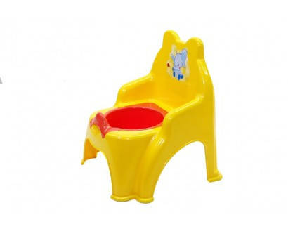 

Детский горшок - стульчик "Слоник", Желтый