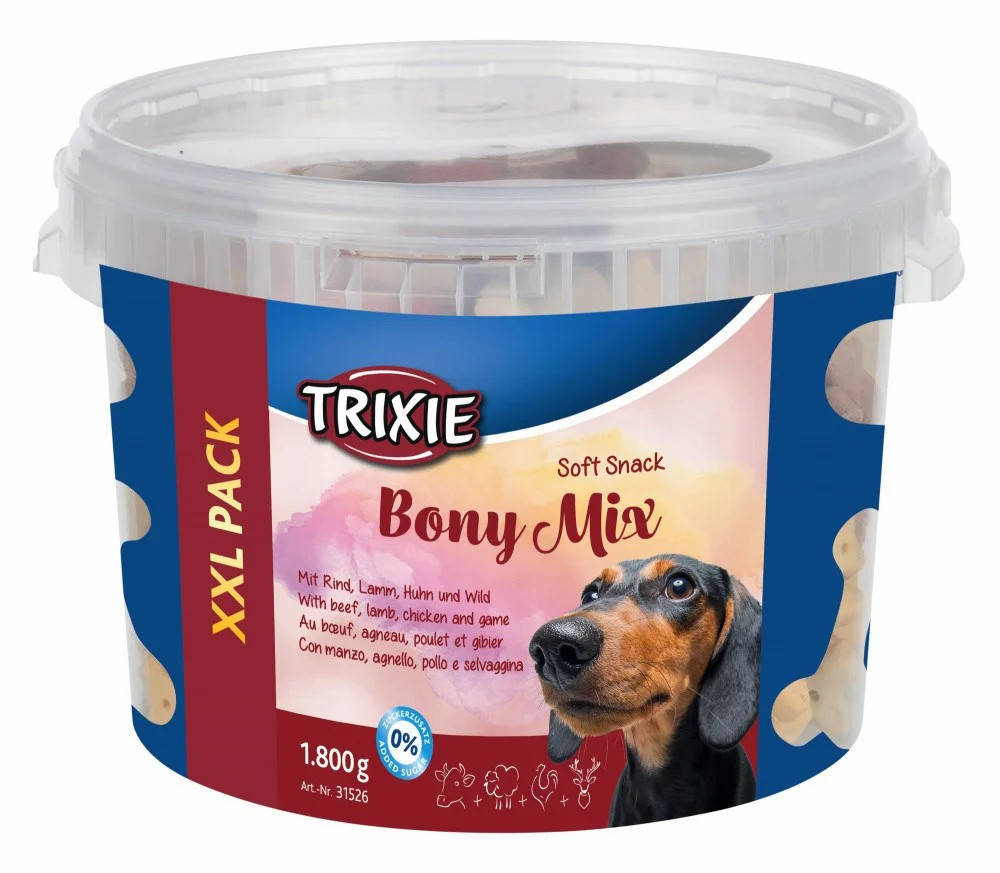 

Trixie TX-31526 Soft Snack Bony Mix 1,8 кг - лакомство для собак (микс)