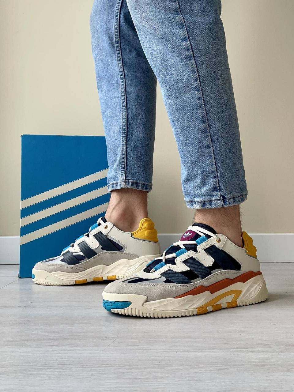 

Кроссовки мужские Adidas Originals Niteball, Желтый