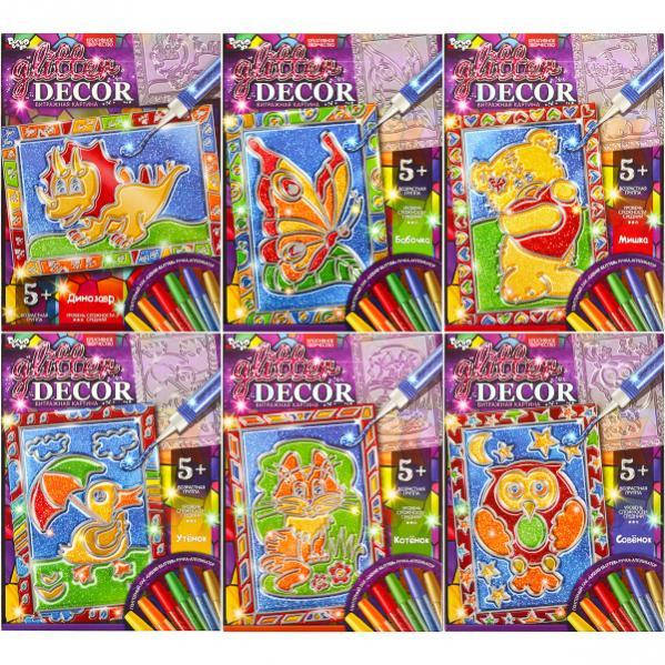 

Набор для креативного творчества «GLITTER DECOR» рус