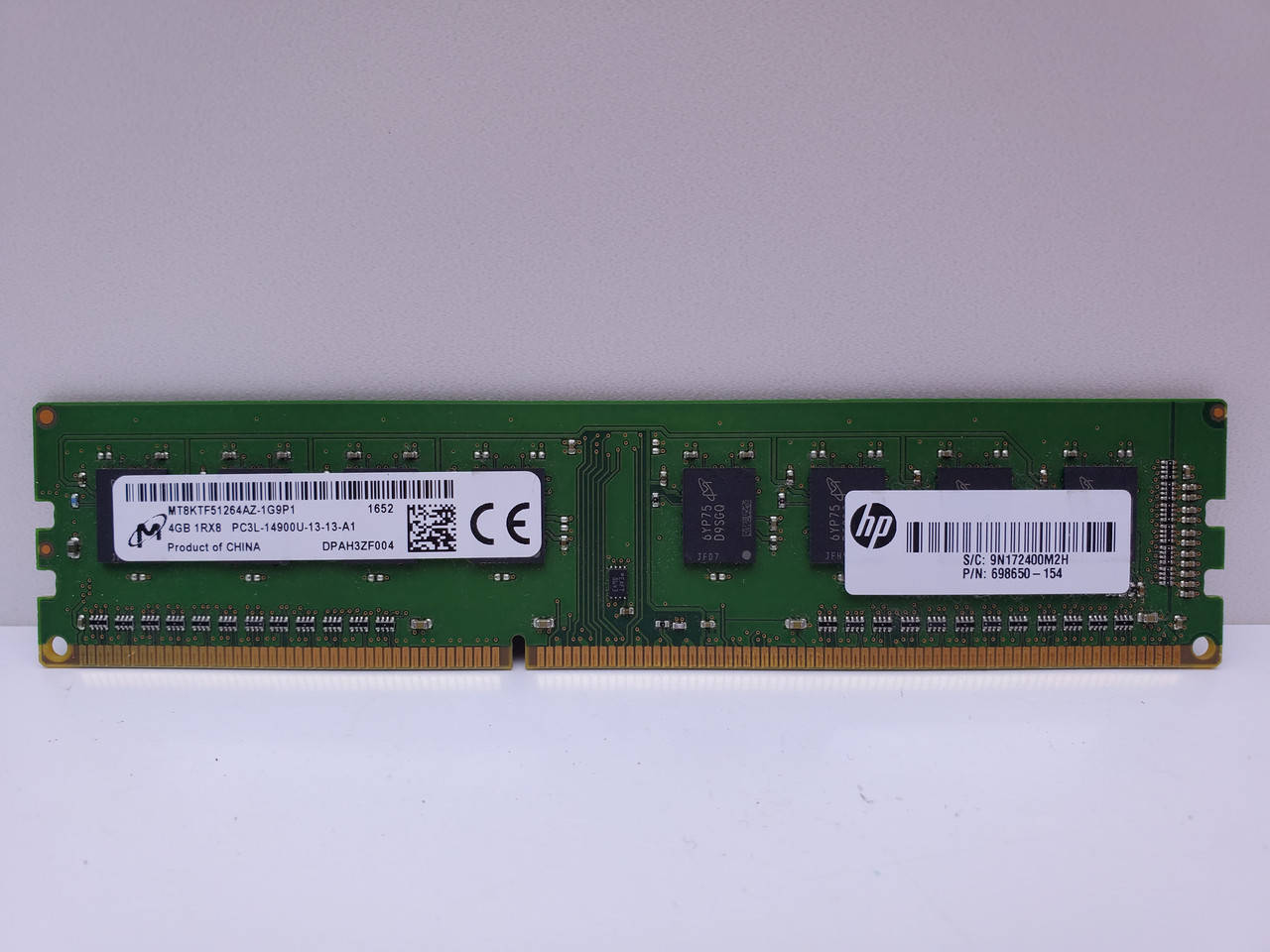 

Оперативная память Micron 4Gb DDR3 1866Mhz PC3-14900