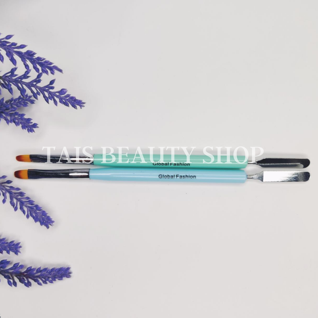 

Двухстороняя кисть для наращивания ногтей полигелем