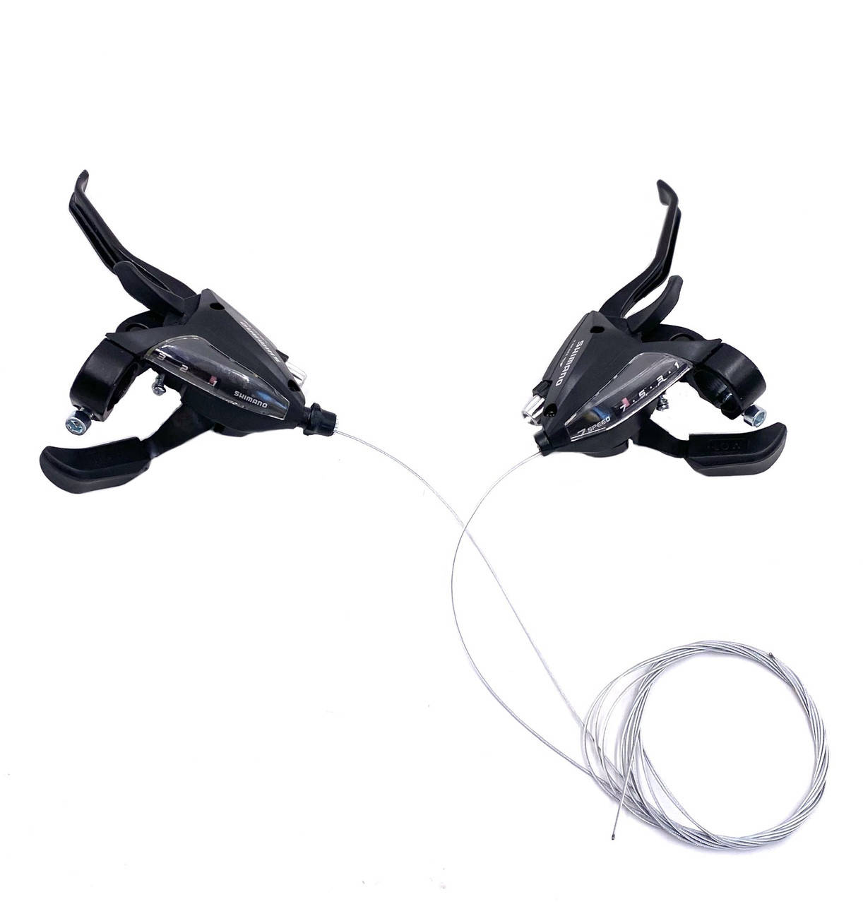 

Велосипедные переключатели передач Моноблоки Shimano ST-EF500, 3х7 скоростные