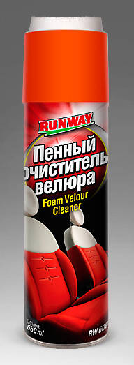

Пенний очиститель велюра Runway, 650мл