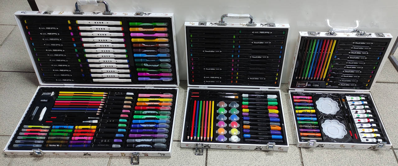 

Набор для рисования и творчества Art Set в чемодане большой "Inspire children" (96 предметов) р. 52 * 28 * 5см