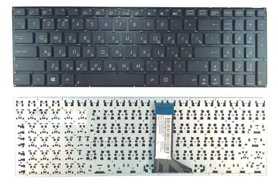 

Клавиатура Asus R515M, Черный