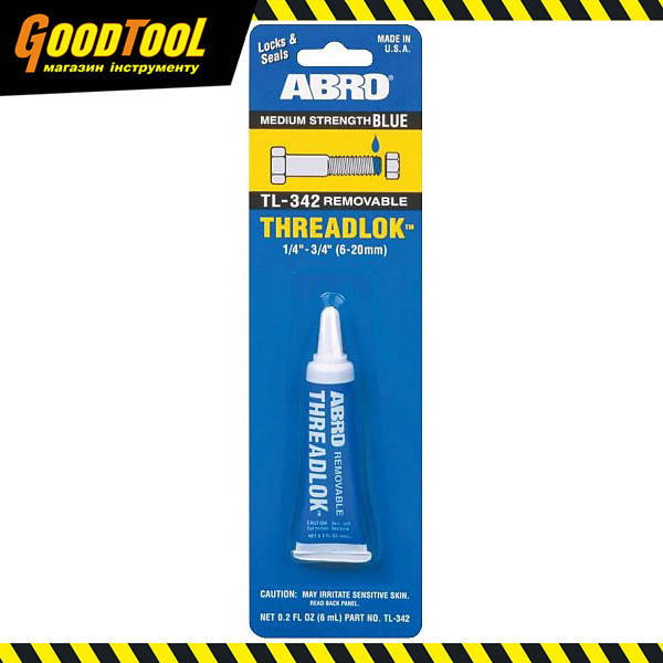 

Фіксатор різьби ABRO TL-342 синій (6 мл)