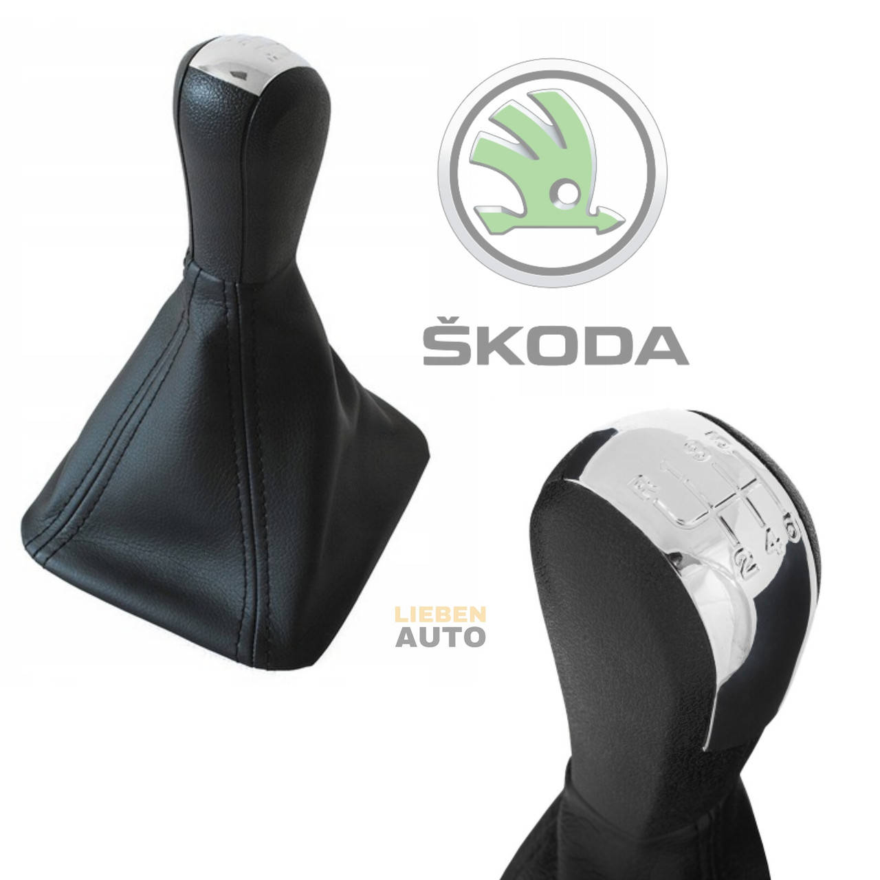 

Ручка переключення передач з чохлом куліси для шкода Октавія А5 Skoda Octavia a5