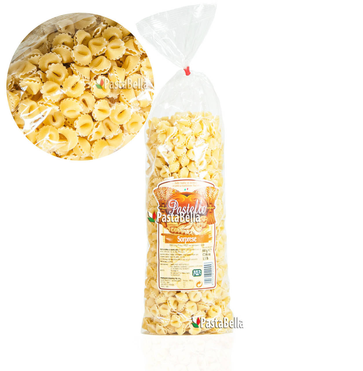 

Итальянские макароны классические "Сюрпризы" - "Sorprese" Pastello 500g