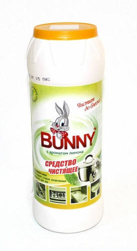 

Чистящий порошок с ароматом лимона " BUNNY" 500г