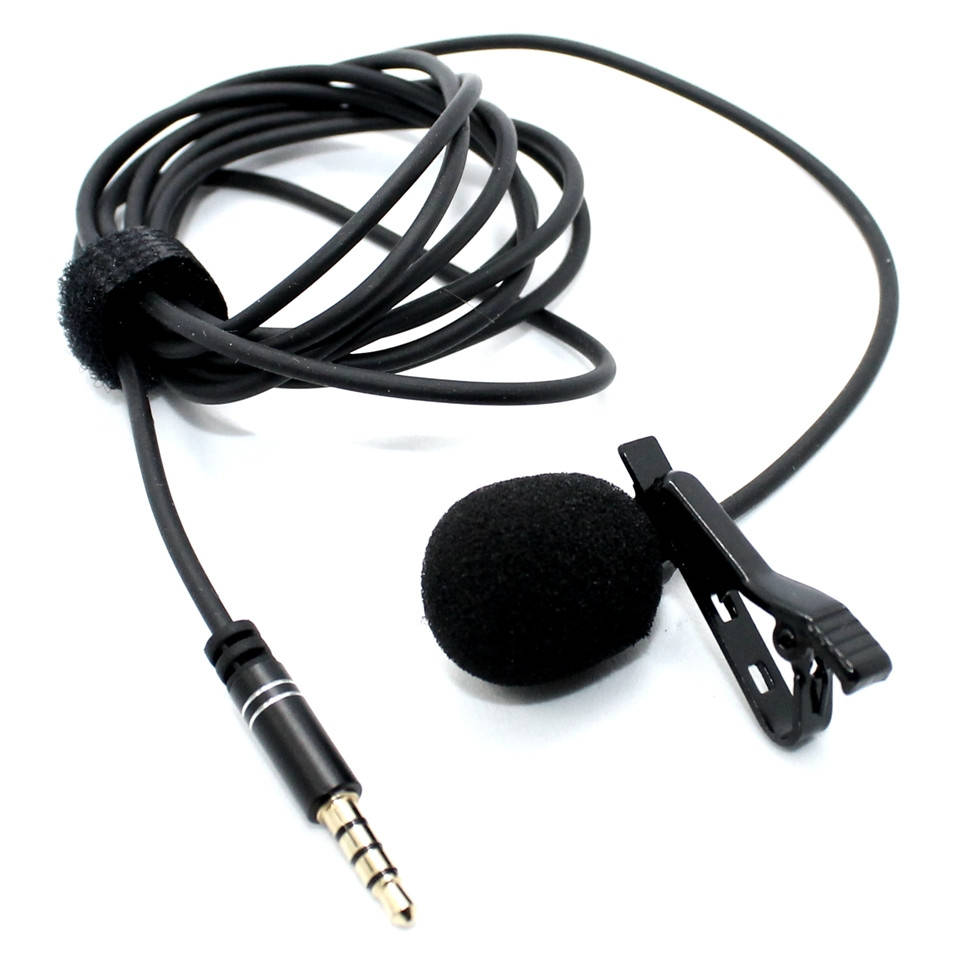 

Проводной петличный микрофон Jack 3.5 для записи звука с клипсой на смартфон или планшет KM002 Android Iphone