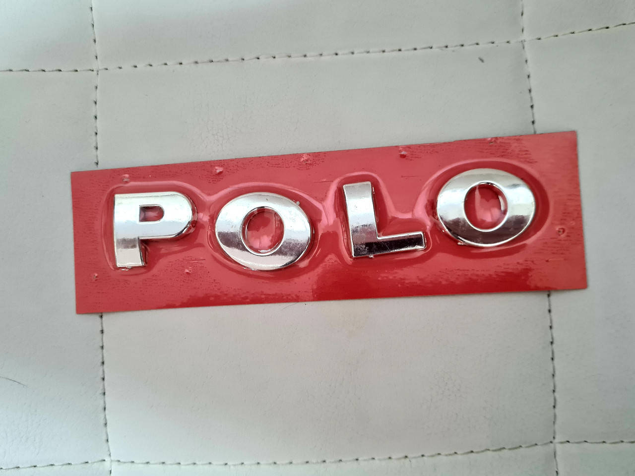 

Эмблема значок на багажник, надпись на багажник Volkswagen VW Polo (130х25)