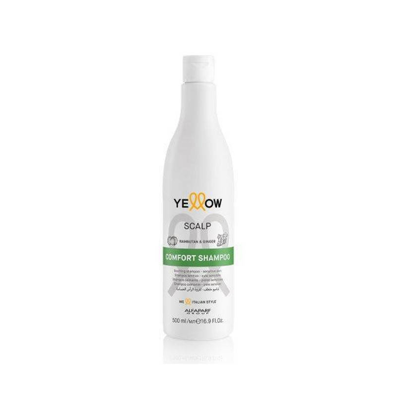 

YELLOW SCALP COMFORT SHAMPOO -Шампунь успокаивающий, 500 МЛ