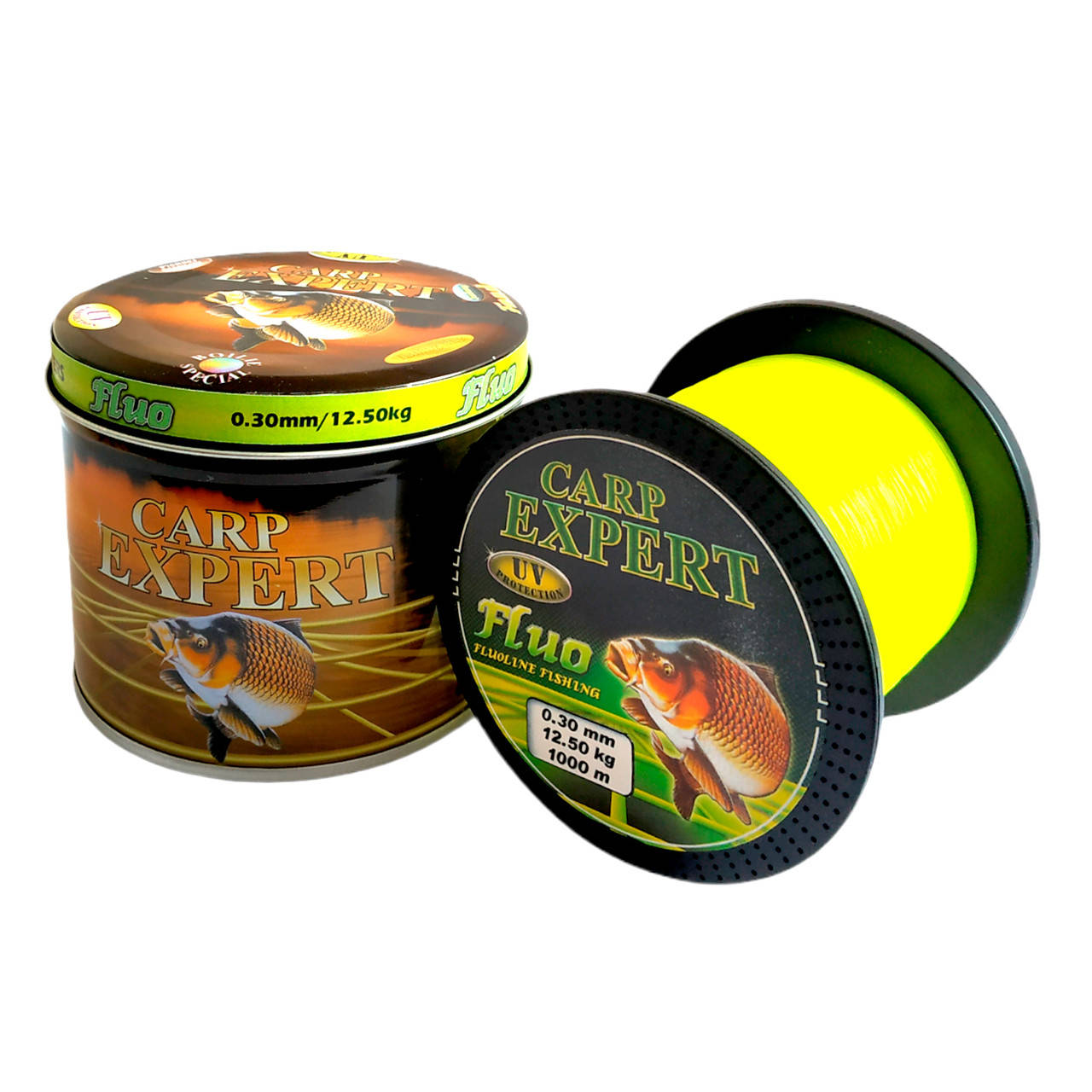 

Леска Energofish Carp Expert UV Fluo Yellow 1000м 0.32, Желтый