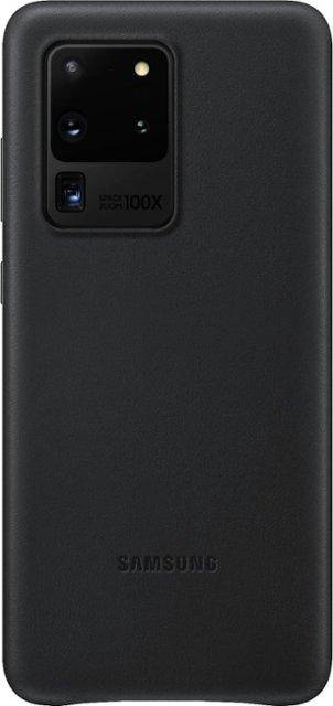

Оригинальный Чехол Samsung Leather Back Cover Black для Samsung Galaxy S20 Ultra 5G SM-G988 с (дефектом), Черный