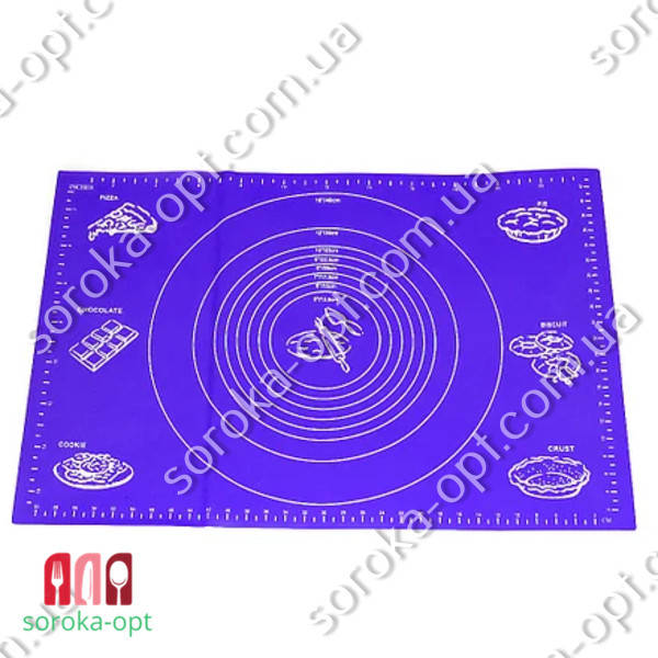 

СИЛИКОНОВЫЙ КОВРИК ГЛАДКИЙ С РАЗМЕТКОЙ 64*45 СМ