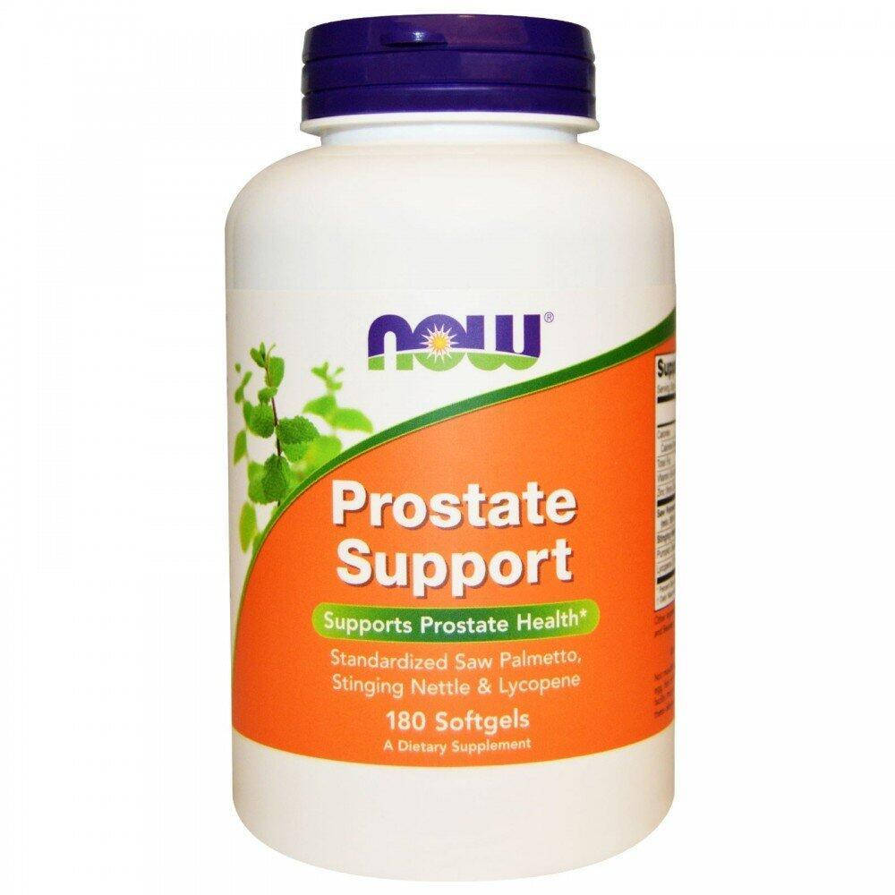 

Now Foods, Prostate Support (180 капс.), для предстательной железы