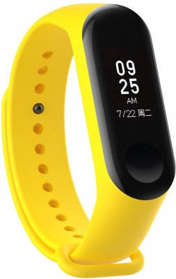 

Ремешок для фитнес браслета Xiaomi Mi Band 3 / 4 - Желтый