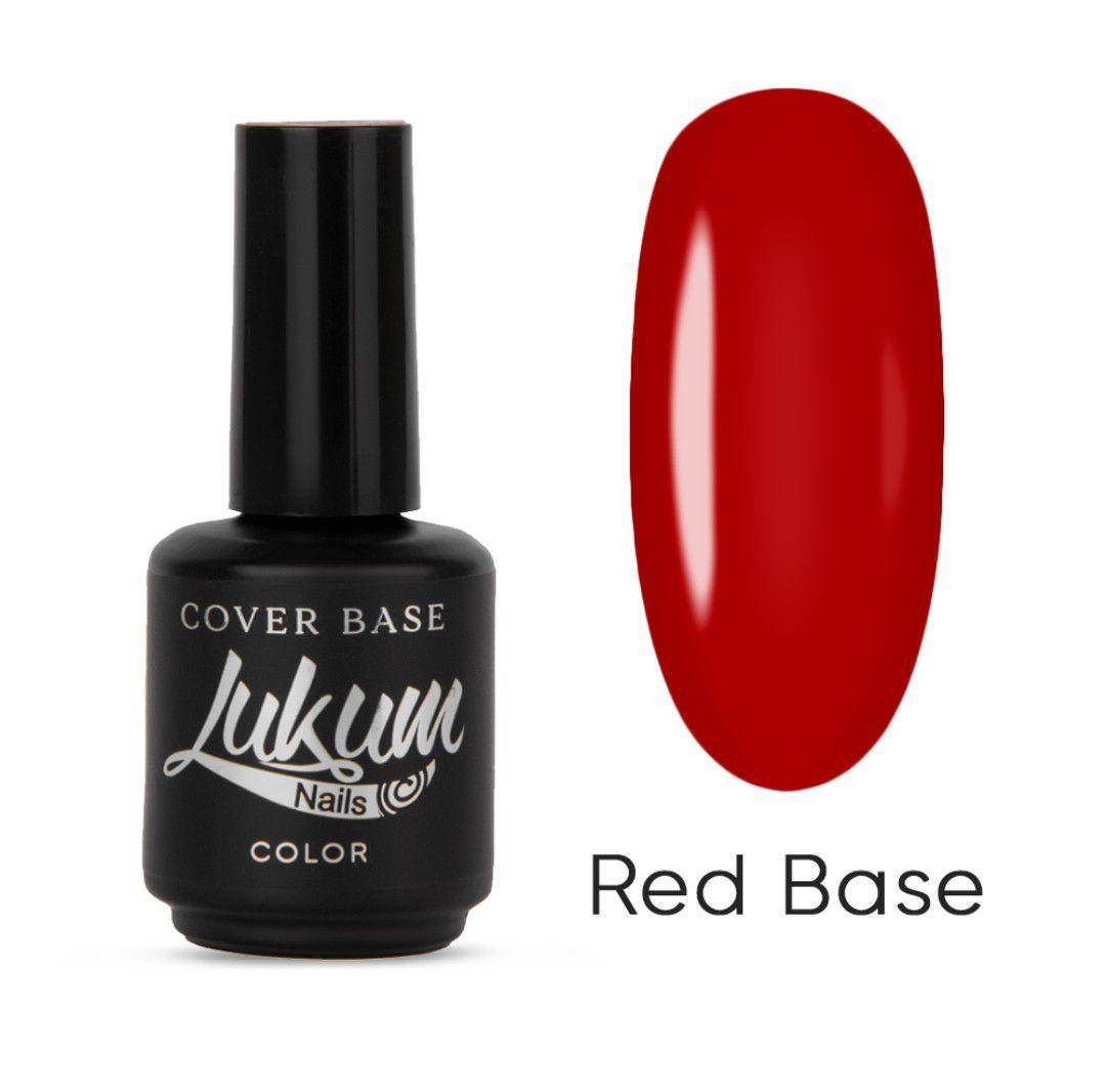

БАЗА ЦВЕТНАЯ КАМУФЛИРУЮЩАЯ LUKUM RED COVER BASE, 15 МЛ