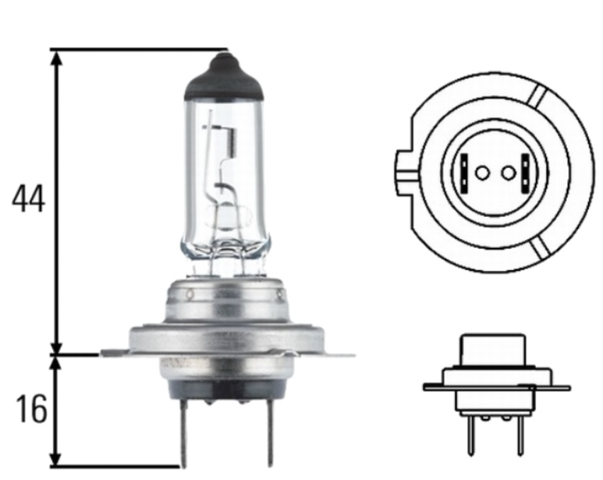 

Лампа 24V/H7 70W 24VH7