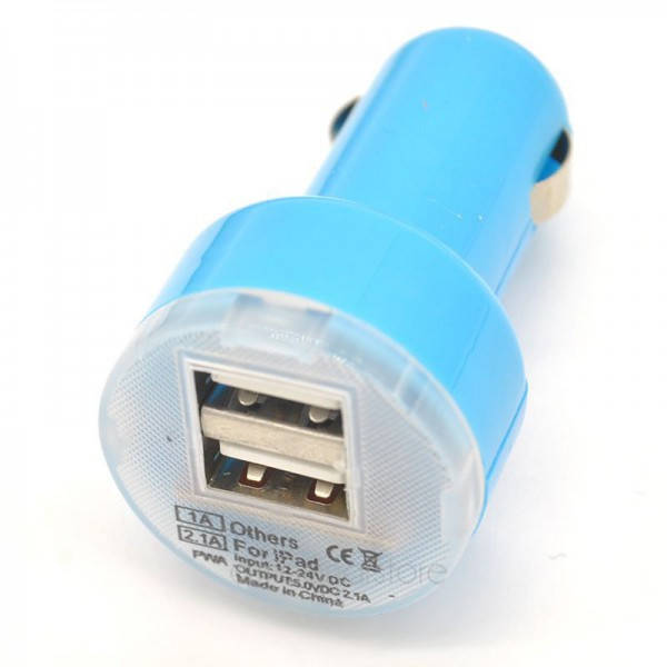 

Автомобильное зарядное устройство с двумя USB выходами