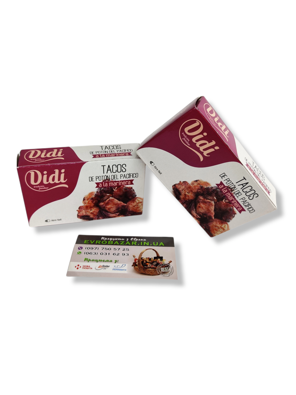 

Tacos Didi 115g (восьминіг в галісійському соусі)