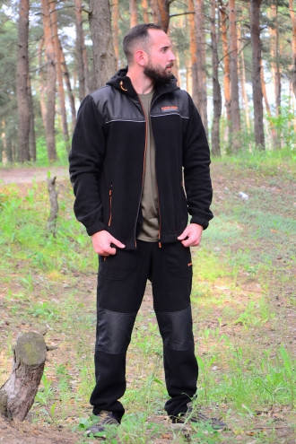 

КОСТЮМ ФЛИСОВЫЙ BEST FRIEND COMFORT XL ЧЕРНЫЙ