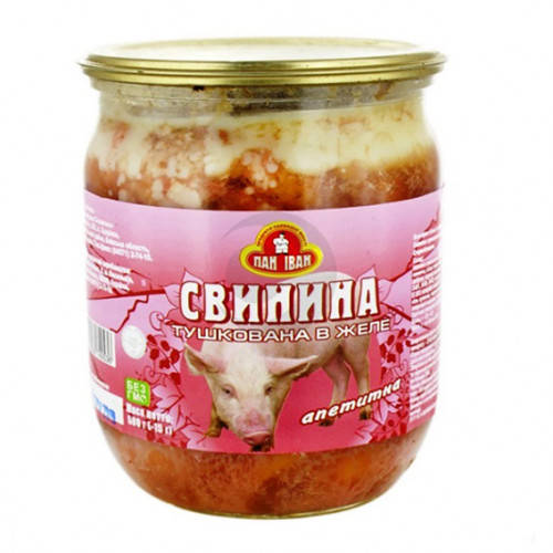 

Тушонка свинина Пан Іван 500 г