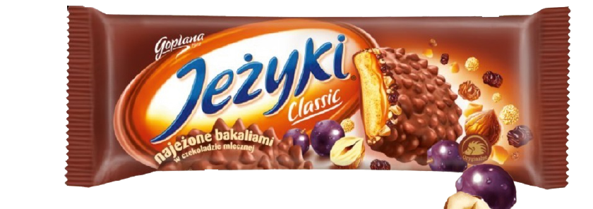 

Печенье песочное Гоплана Ежи Jezyki классическое в молочном шоколаде 140г TM Goplana