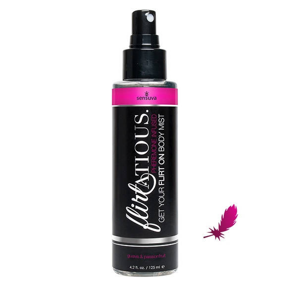 

Мист для постельного белья и тела с феромонами Sensuva Flirtatious, гуава