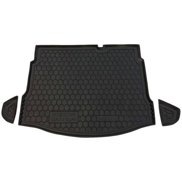 

Коврик в багажник Nissan Qashqai (J10) (2010-2014) (Avto-Gumm), Черный