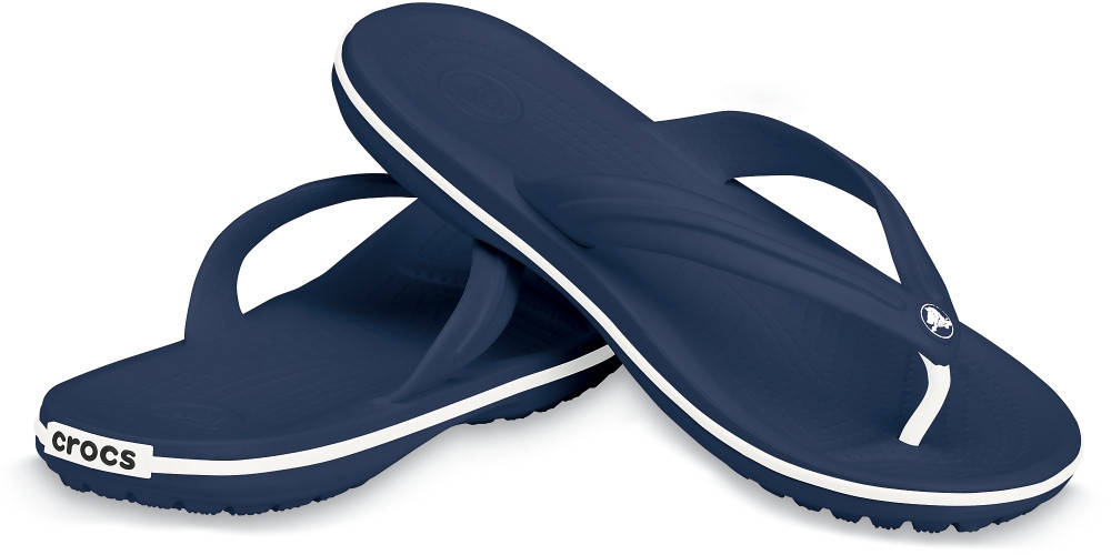 

Вьетнамки Crocs Crocband Flip, оригинал (11033) темно синий, 44
