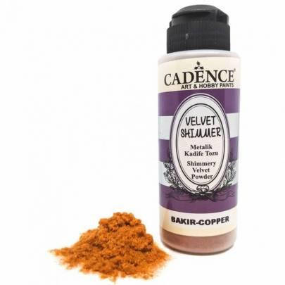 

Флок бархатная пудра Cadence Velvet Powder Shimmer, 120 мл, Медь