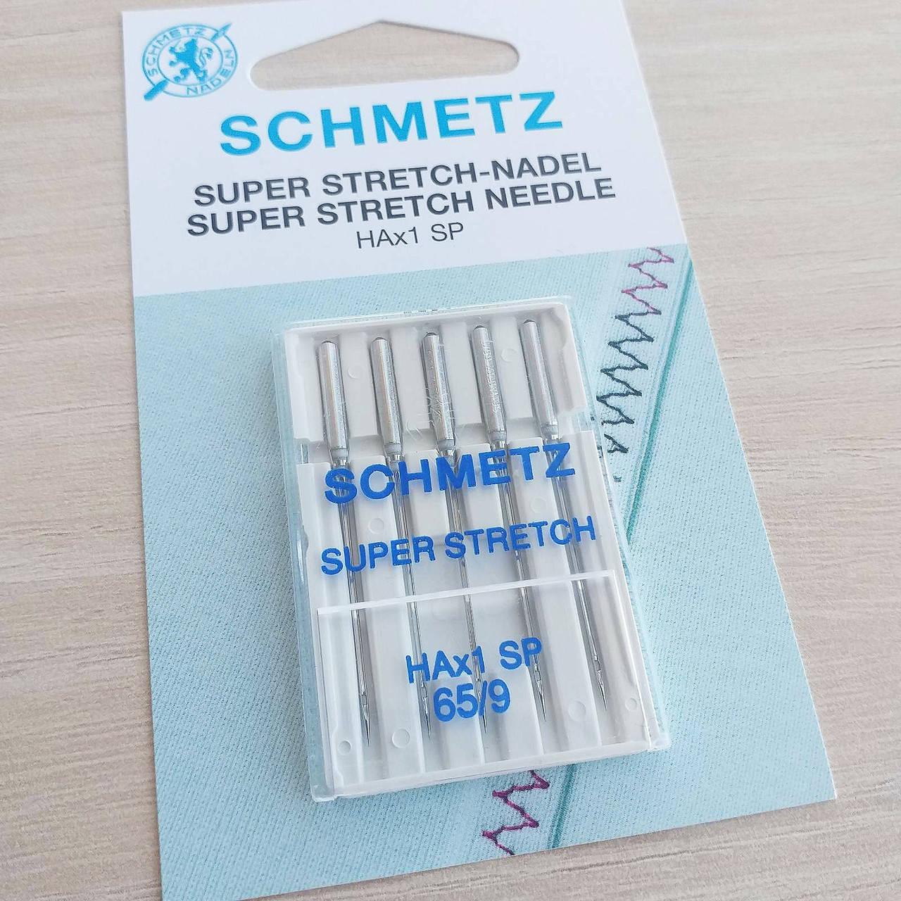 

Голки побутові Schmetz SuperStretch № 65