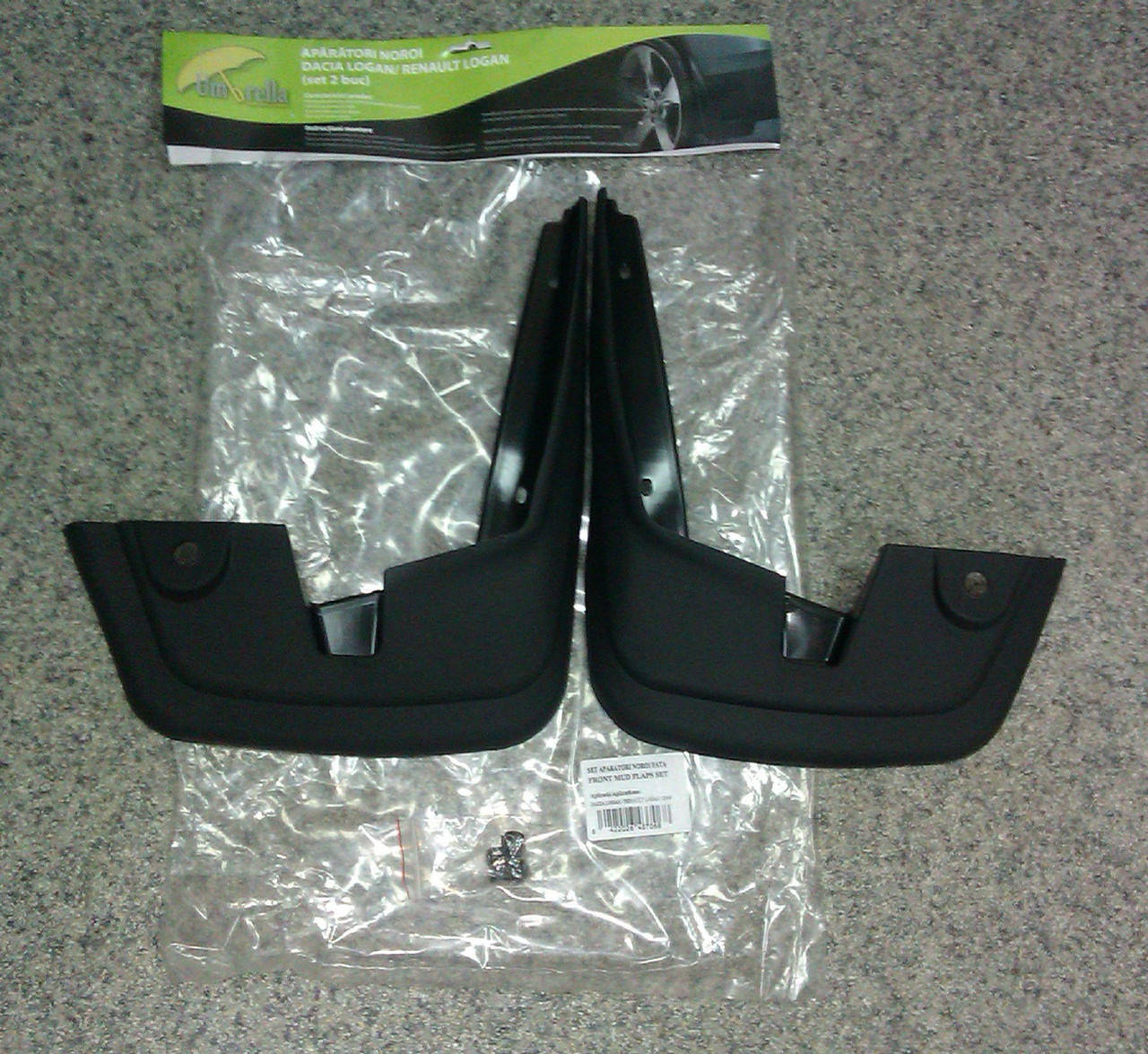 

Брызговики передние прорезиненные Logan, MCV с 2008 ASAM 43706 (43637)