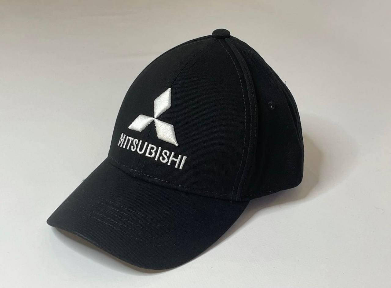 

Кепка бейсболка Mitsubishi чорна, Черный