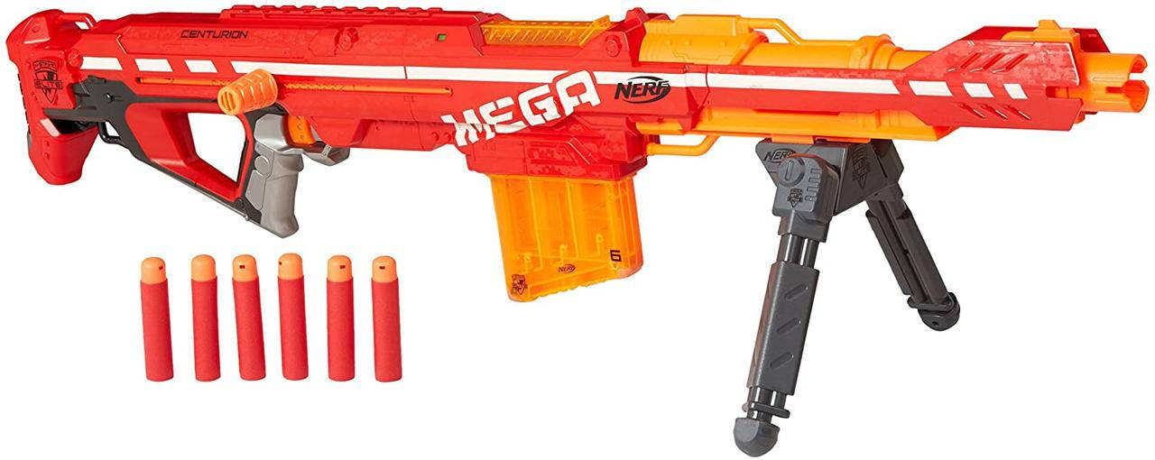 

Снайперская винтовка Нерф Мега Центурион Nerf Mega Centurion от Hasbro, Красный