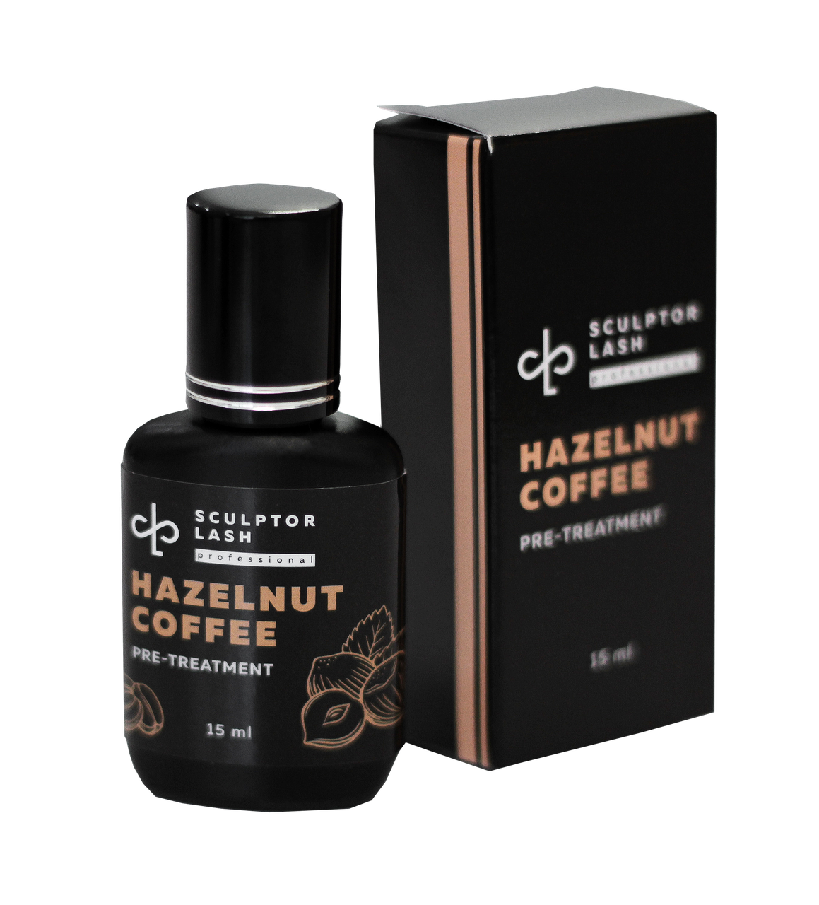 

Обезжириватель "COFFE HAZELNUT" 15мл Sculptor lash
