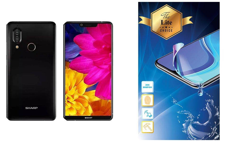 

Защитная пленка Armor Lite на экран Sharp Aquos S3, Прозрачный