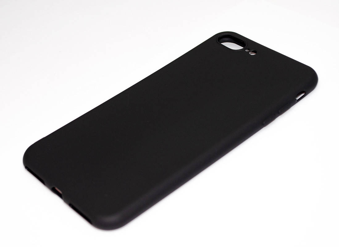 

Чехол для iPhone 7 Plus / 8 Plus силиконовый Черный