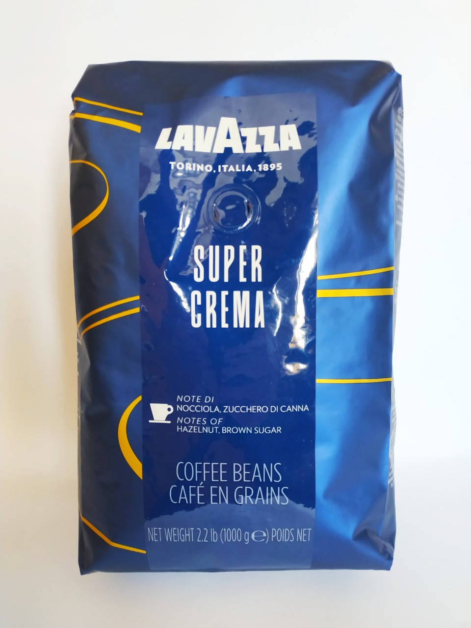 

Кофе Lavazza Super Crema (кофе Лавацца Супер Крема) в зернах 1 кг