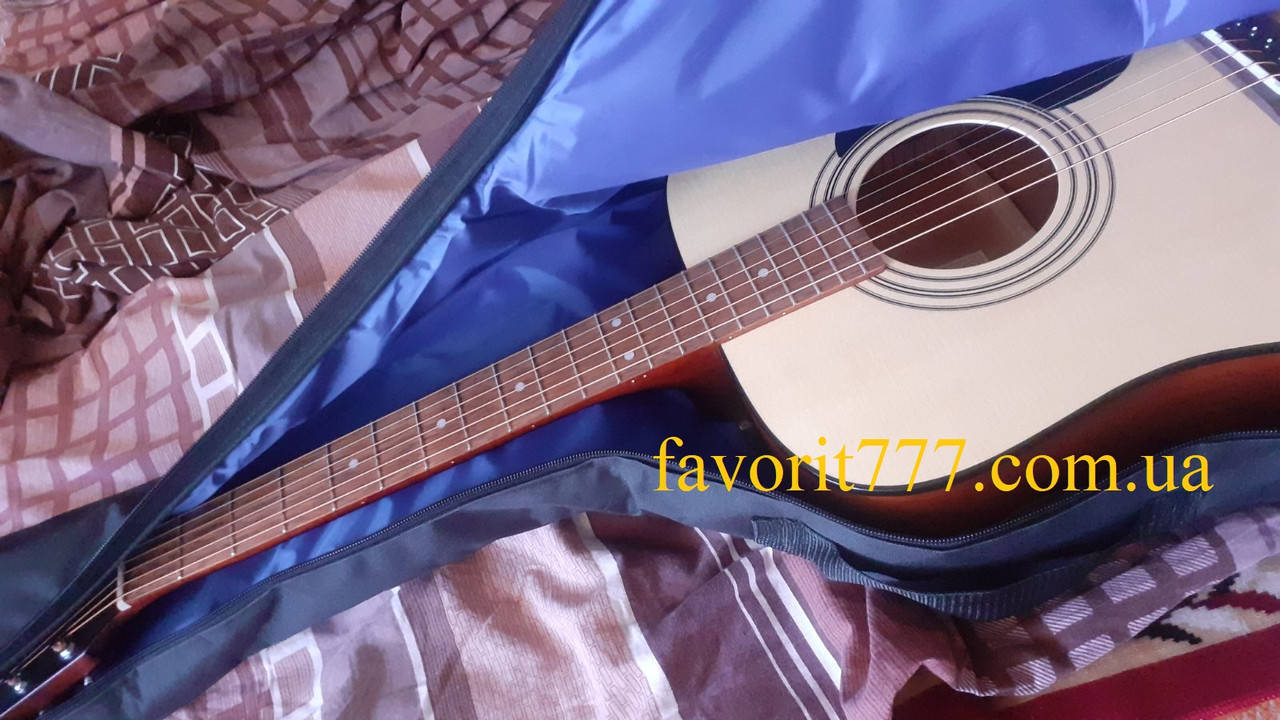 

Чехол для акустической гитары утеплённый типа дредноут, Yamaha f310, Леотон,Трембита, Cort AD810(Favorit G-08)
