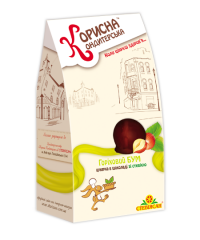 

Конфеты в шоколаде "Ореховый БУМ" со стевией